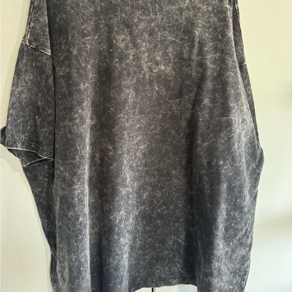 Zenana Outfitters Black and Pink Graphic Tee - Picture 3 of 3